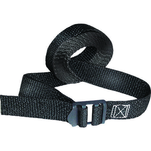 Lashing Strap, Fully Adjustable, Black/Red Pair