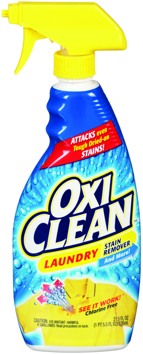 OxiClean 51693 Stain Remover, 21.5 oz Bottle, Liquid, Clear