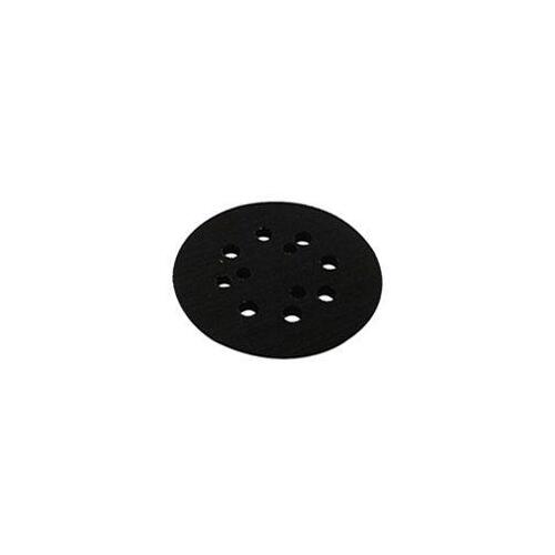 Backing Pad with Hook and Loop Attachment, 5 in Dia, Rubber