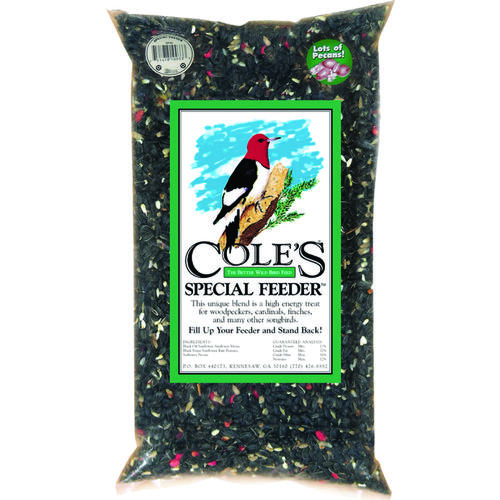 Cole's SF10 Bird Seed Special Feeder Wild Bird Black Oil Sunflower 10 lb