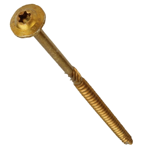 GRK Fasteners 10217 RSS Structural Screw, 5/16 in Thread, 2-1/2 in L, Washer Head, Star Drive, Steel, 600 BX - pack of 600