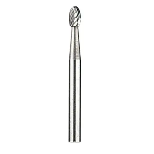 Cutter, 1/8 in Dia, 1-1/2 in L, 1/8 in Dia Shank, Tungsten Carbide