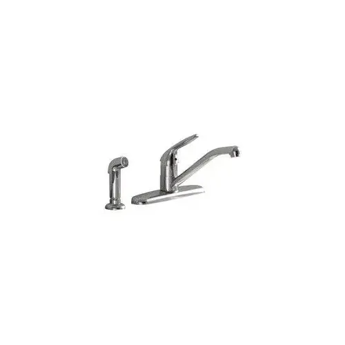 Jocelyn Series 9316.001.002 Kitchen Faucet with Side Sprayer, 1.8 gpm, 1-Faucet Handle, Brass Polished Chrome