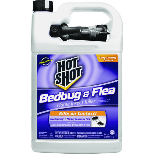 HOT SHOT HG-96442-1 Bed Bug Killer, Liquid, Trigger Spray Application, Indoor, 1 gal