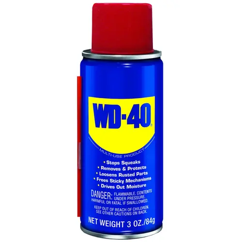 WD-40 490009 SMART STRAW Lubricant, 3 oz Aerosol Can, Liquid Light Amber