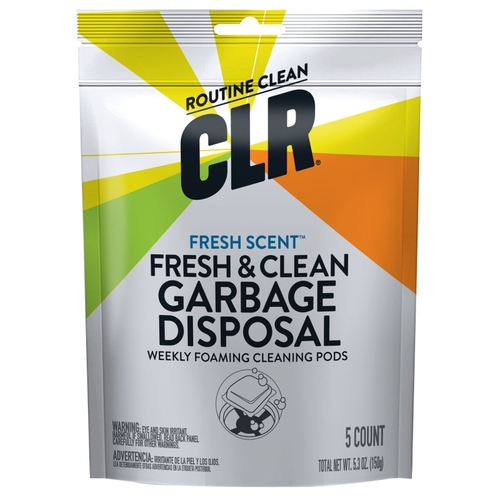 CLR GDC-6-XCP6 Garbage Disposal Cleaner Fresh Scent 5 ct Tablets - pack of 6