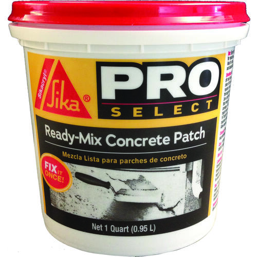 Concrete Patch, Gray, 1 qt Plastic Container