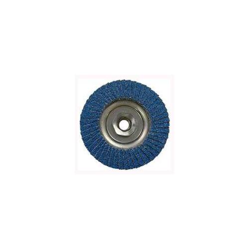 VORTEC PRO 30829 Flap Disc, 4-1/2 in Dia, 5/8-11 Arbor, Non-Woven, 60 Grit, Medium, Zirconia Aluminum Abrasive