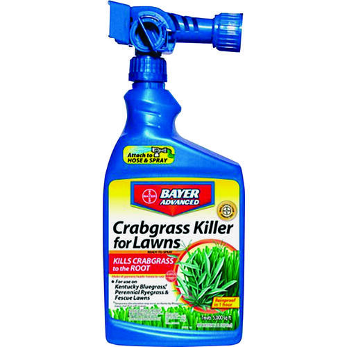 BioAdvanced 704119A Extreme Crabgrass Killer, Liquid, Beige/White, 32 oz Package