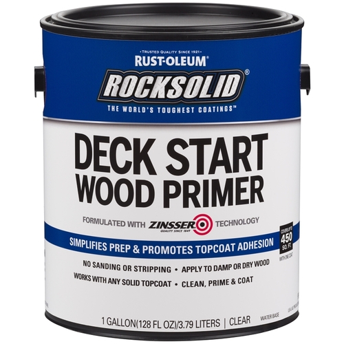 Wood Primer, Clear, 1 gal - pack of 2