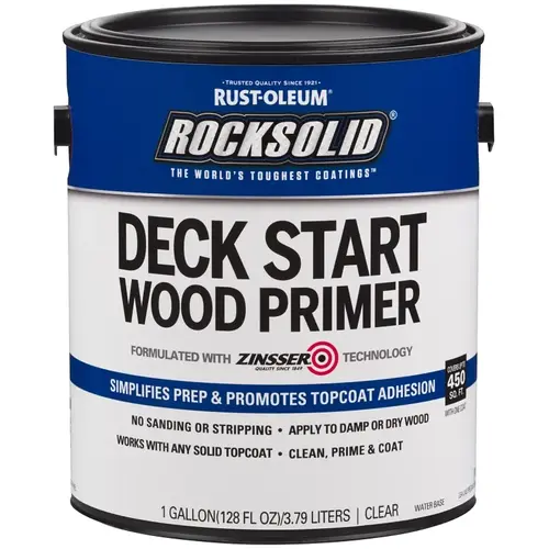 Wood Primer, Clear, 1 gal - pack of 2