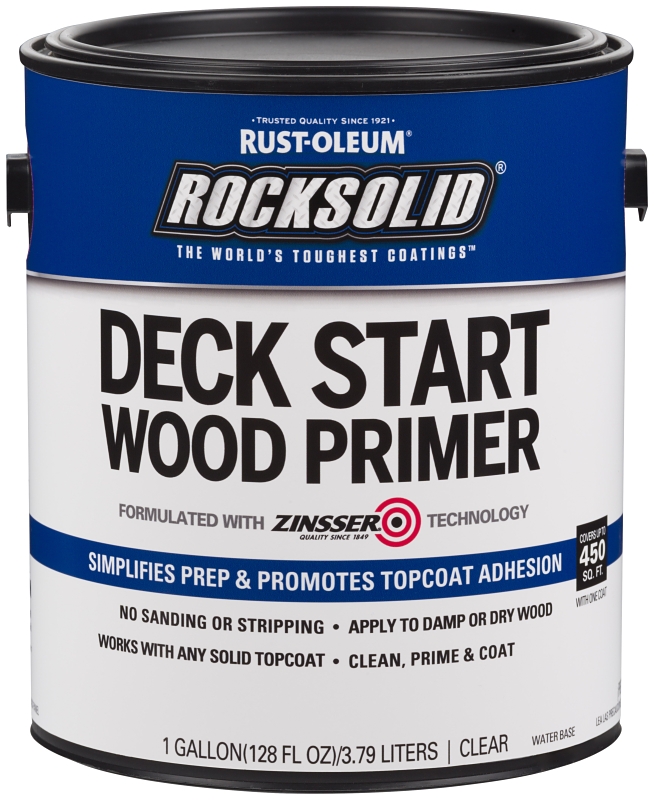 Rust-Oleum 312283 Wood Primer, Clear, 1 gal