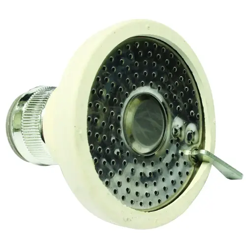 Faucet Aerator, 55/64-27 x 15/16-27 Male, Rubber White