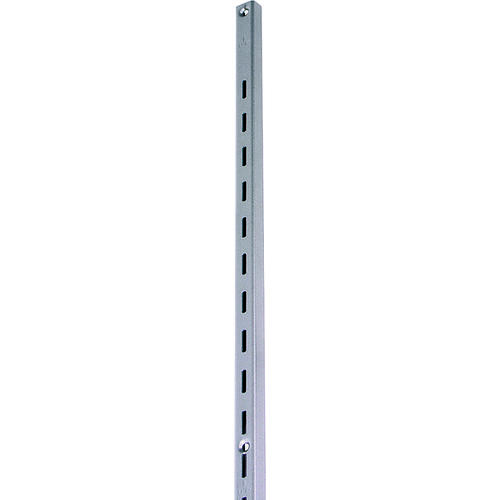 80 80 TI 72 Shelf Standard, 320 lb, 16 ga Thick Material, 5/8 in W, 72 in H, Steel, Titanium - pack of 10