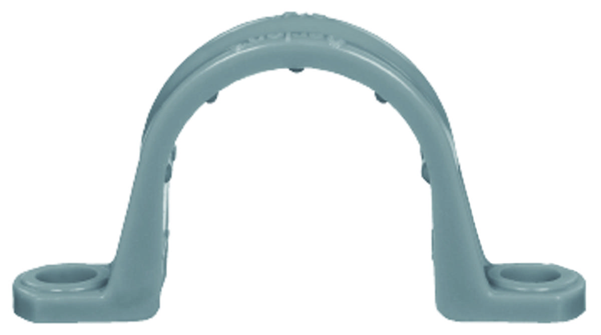 Carlon E977EC20-UPC 3/4" Conduit Clamp, PVC, Gray - pack of 20