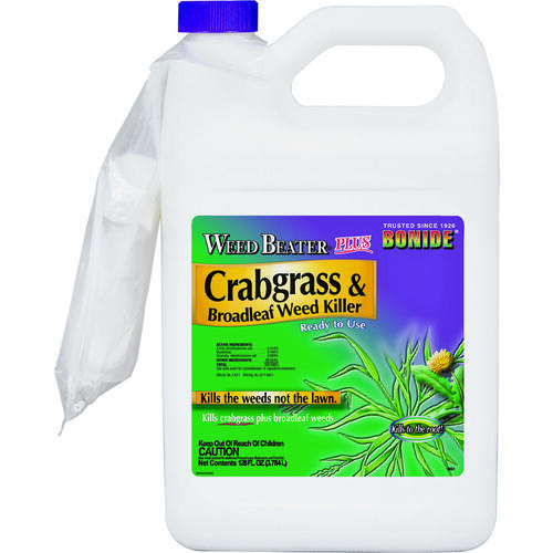 Bonide 0651 Crabgrass and Broadleaf Weed Killer, Liquid, 1 gal