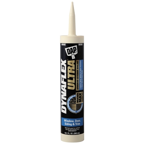 DYNAFLEX ULTRA Advanced Exterior Sealant, Beige, 40 to 100 deg F, 10.1 oz Cartridge