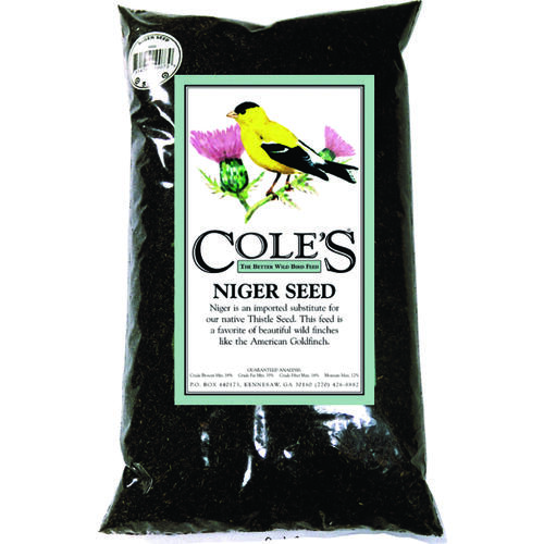 Cole's NI05 Wild Bird Food Finch Niger Seed 5 lb