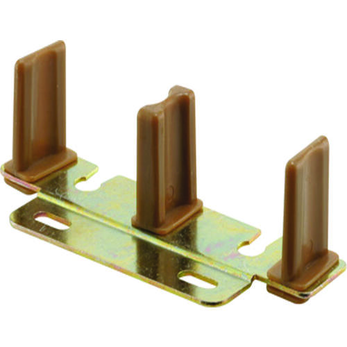 Closet Guide, Nylon/Steel, Floor Mounting Closet Guide, Nylon/Steel, Floor Mounting