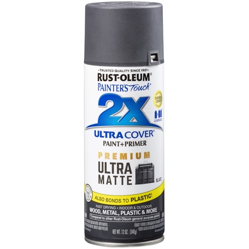 RustOleum 331187 PAINTER'S Touch 2X ULTRA COVER Spray Paint, Matte
