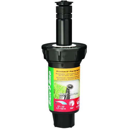 1802VAN Spray Head Sprinkler, 1/2 in Connection, FNPT, 8 to 15 ft, Plastic