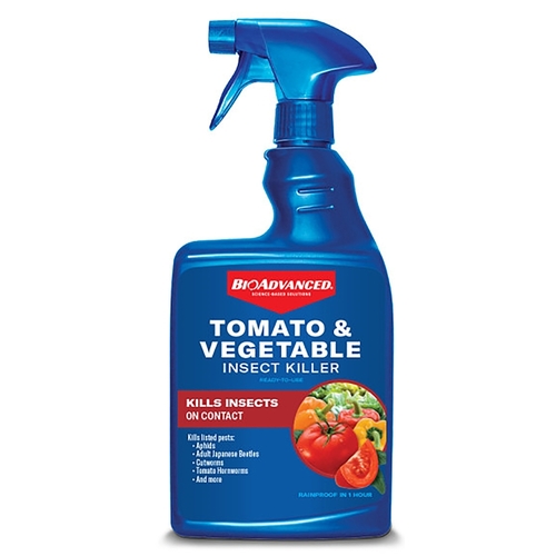 707523D RTU Tomato and Vegetable Insect Killer, Liquid, Spray Application, Outdoor, 24 oz Bottle