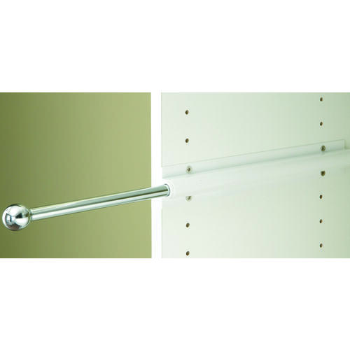 Easy Track RA1204 Wardrobe Rod, 1 in Dia, 13 in L