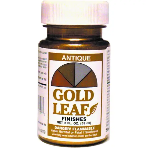SHEFFIELD 1716 Gold Leaf Rich Gold High Gloss Metallic 2 Fl. Oz. Hobby Paint