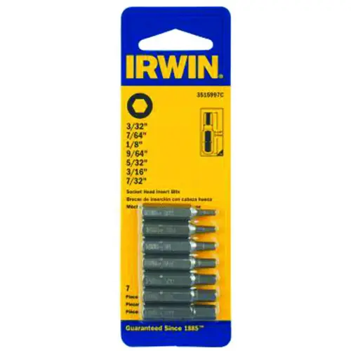 3515997C Insert Bit Set, 7-Piece - pack of 7