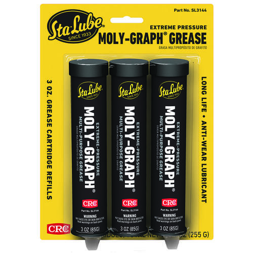Sta-Lube SL3144 Grease, 2, 3 oz, Gray - pack of 3
