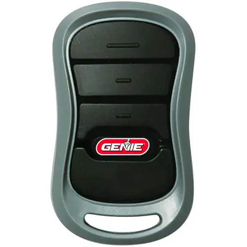 Genie 37330R Garage Door Opener Remote Black/Silver