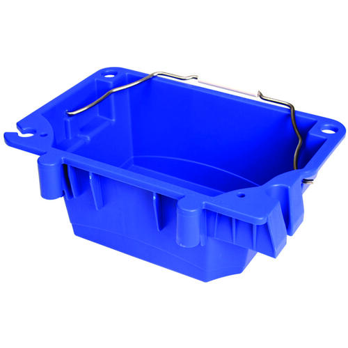 Werner AC52-UB Utility Bucket, Lock-in, Stepladder, Plastic/Polymer, Blue