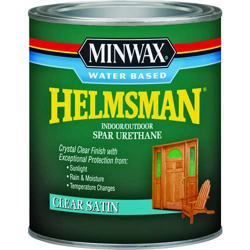 Minwax 630520444 Helmsman 0444 Spar Urethane Paint, Liquid, Crystal