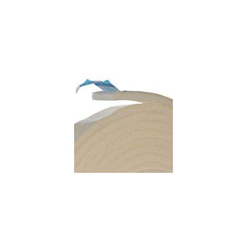 Frost King L342H Foam Tape, 3/4 in W, 17 ft L, 1/4 in Thick, Polyfoam, White