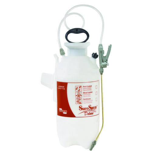 SureSpray Compression Sprayer, 3 gal Tank, Poly Tank, 34 in L Hose