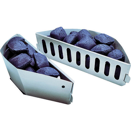 Char-Baskets Charcoal Briquettes Holder, Aluminized Steel