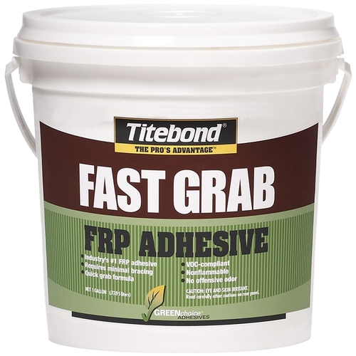Adhesive GREENchoice Fast Grab FRP High Strength Emulsion Polymer 1 gal Light Beige