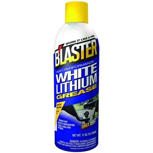 Blaster 16-LG 11 Oz. Aerosol High-Performance White Lithium Grease