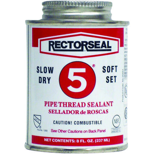 RectorSeal 25551 Thread Sealant, 0.5 pt Can, Paste, Yellow