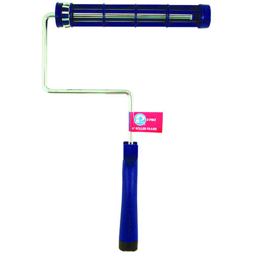 Blue Tiger Roller Frame, 9 in L Roller, Plastic Handle, Threaded Handle