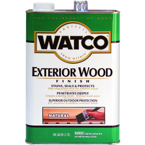 Watco 67732 Wood Finish Paint, Natural, Liquid, 1 gal, Can