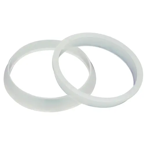 Tailpiece Washer, 1-1/4 in, Polyethylene, For: Plastic Drainage System - 2 per pack x5 packs