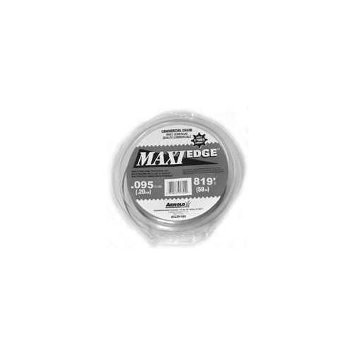 Maxi Edge Trimmer Line Spool, 0.095 in Dia, 819 ft L, Polymer, Orange