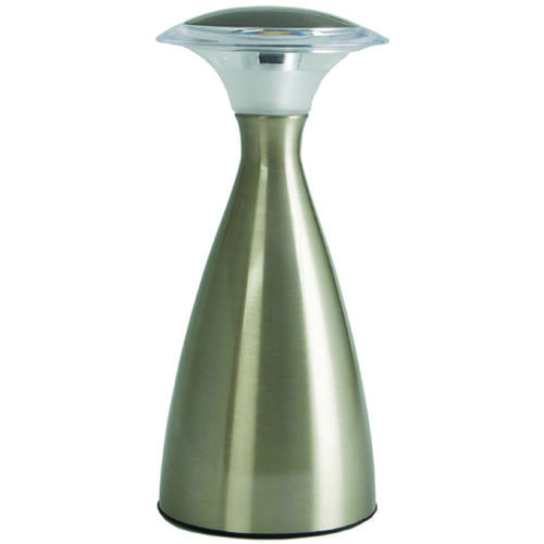 LIGHT IT 24414-130 Lantern Touch, AA Battery, LED Lamp, Metal, Satin Nickel