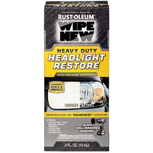 Headlight Restore, Heavy-Duty