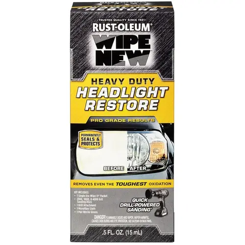 Headlight Restore, Heavy-Duty