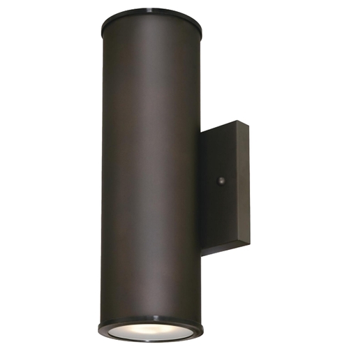 Mayslick Series 00 Up and Down Light Wall Fixture, 120 VAC, Integrated LED Lamp, 909 Lumens Oil Rubbed Bronze