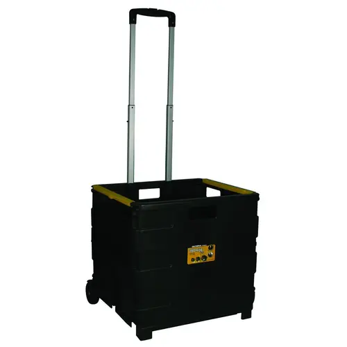 Olympia Tools 85-010 PACK-N-ROLL Series Tool Carrier, 80 lb, 18-1/2 in OAW, 18-1/2 in OAH, 3-1/4 in OAD, Plastic, Black