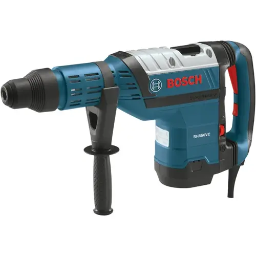 Rotary Hammer, 13.5 A, Keyless, SDS-Max Chuck, 1-7/8 in Chuck, 1380 to 2750 bpm Blue