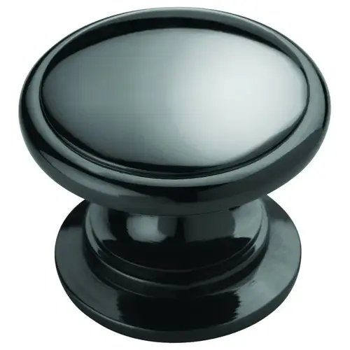 1-1/4" (32 mm) Diameter Allison Value Cabinet Knob Black Nickel Finish